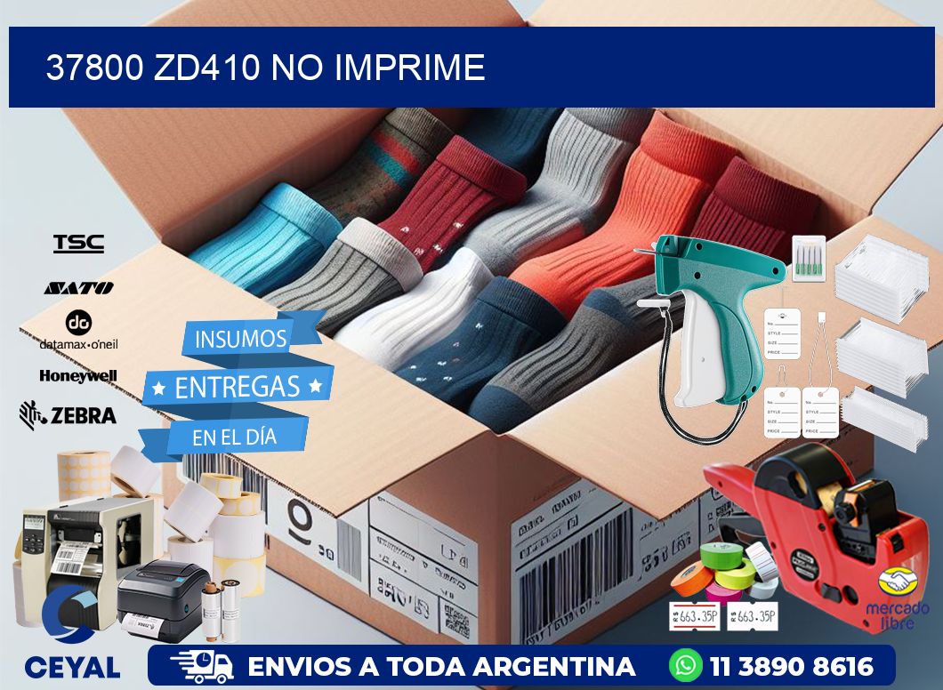 37800 ZD410 no imprime