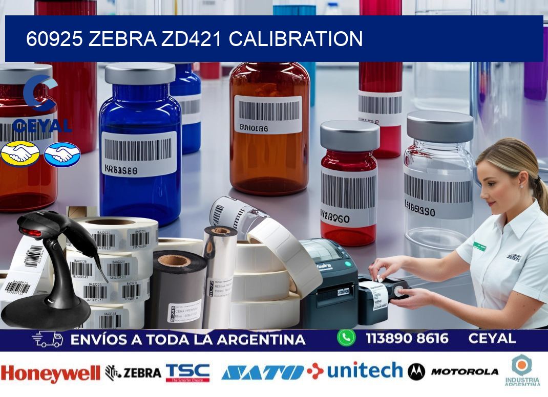 60925 Zebra ZD421 Calibration