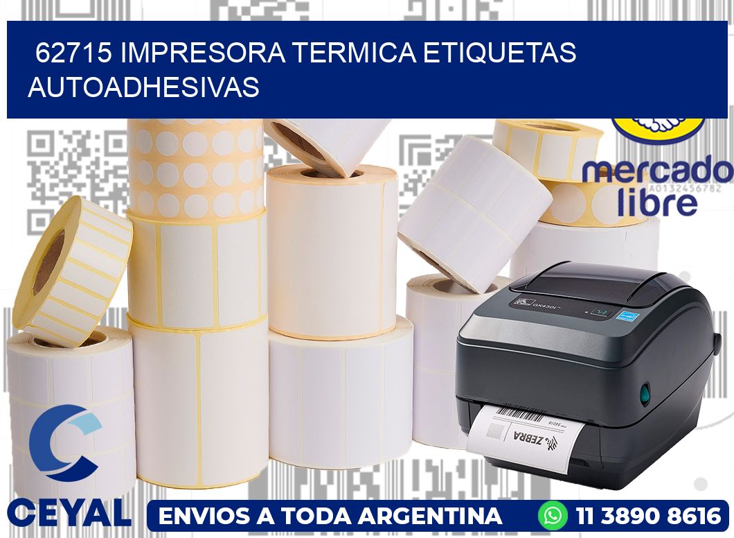 62715 Impresora termica etiquetas autoadhesivas