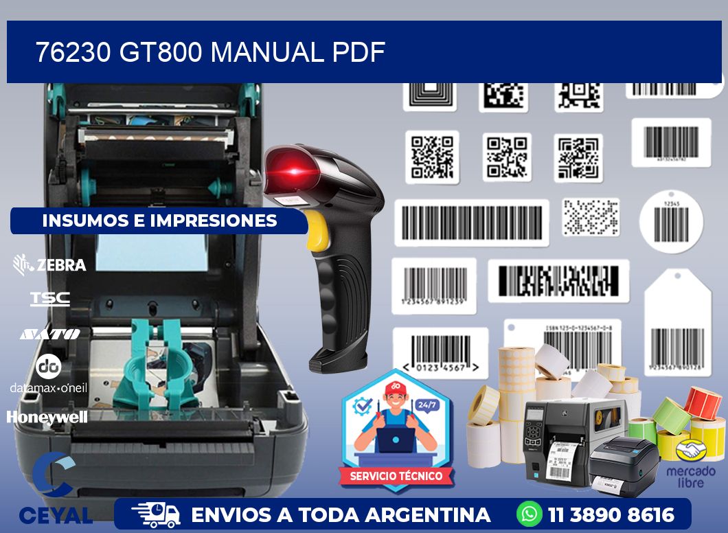 76230 GT800 manual PDF