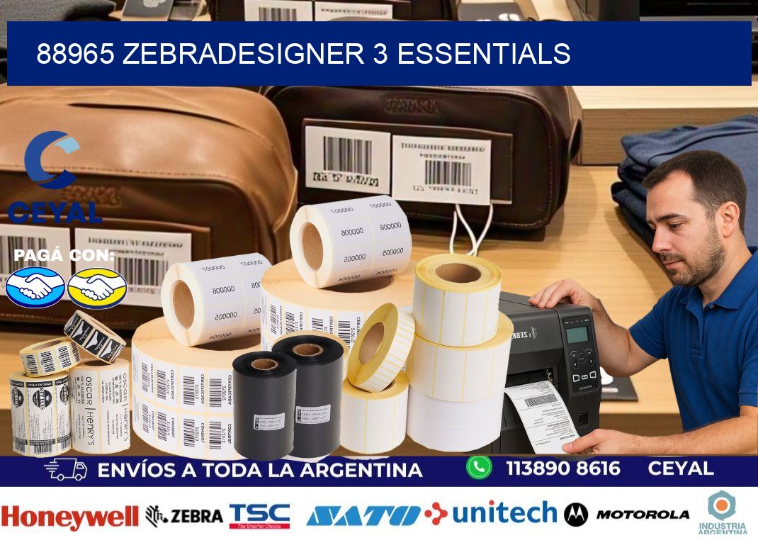 88965 ZebraDesigner 3 Essentials