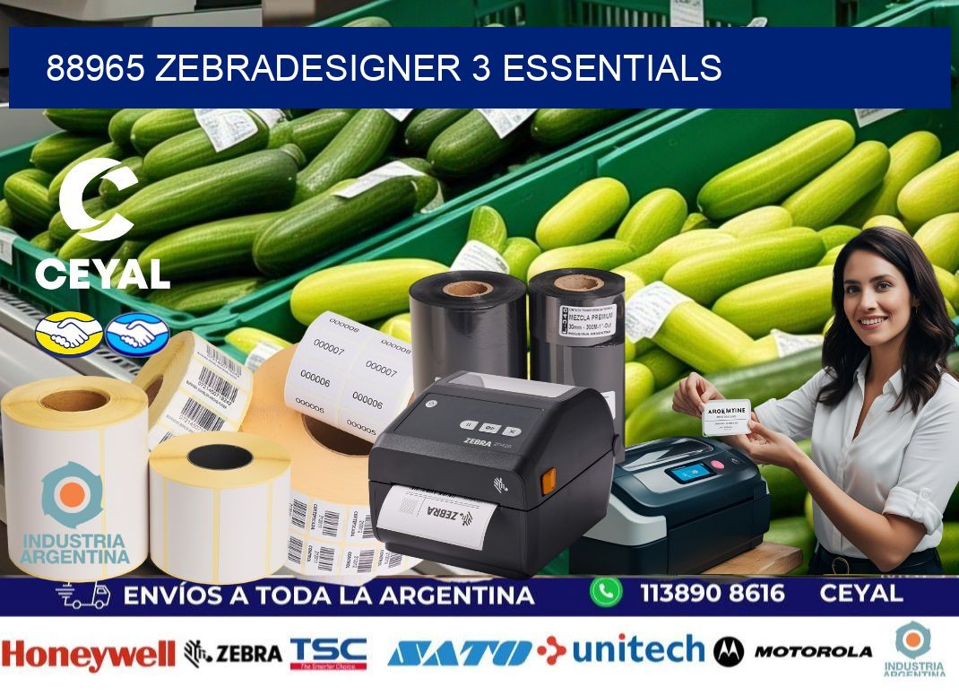 88965 ZebraDesigner 3 Essentials