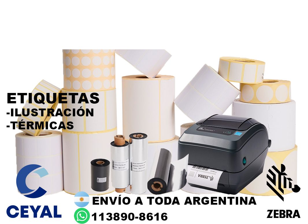 93725 etiquetas adhesivas con códigos de barras para almacenes
