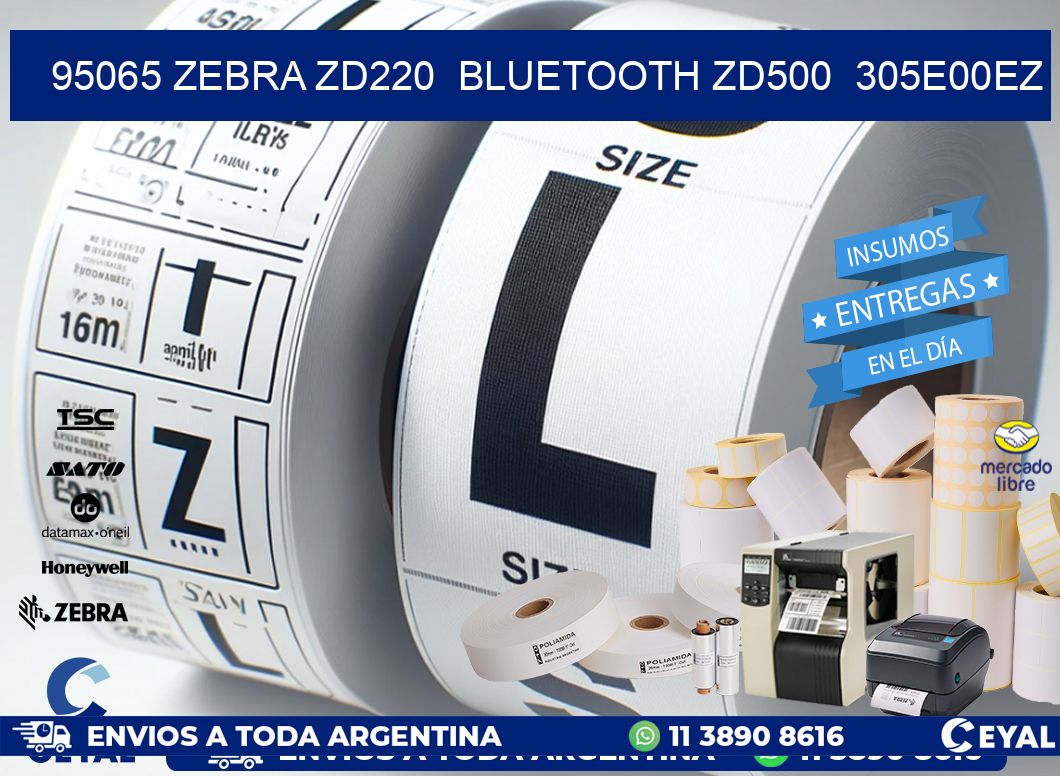 95065 Zebra ZD220  Bluetooth ZD500  305E00EZ