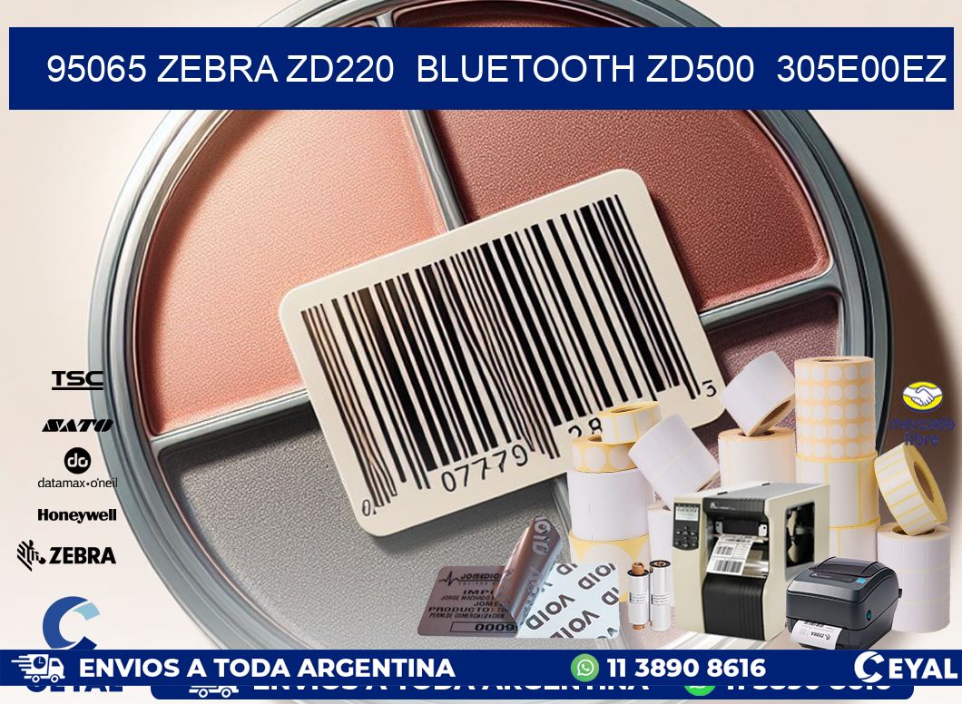 95065 Zebra ZD220  Bluetooth ZD500  305E00EZ