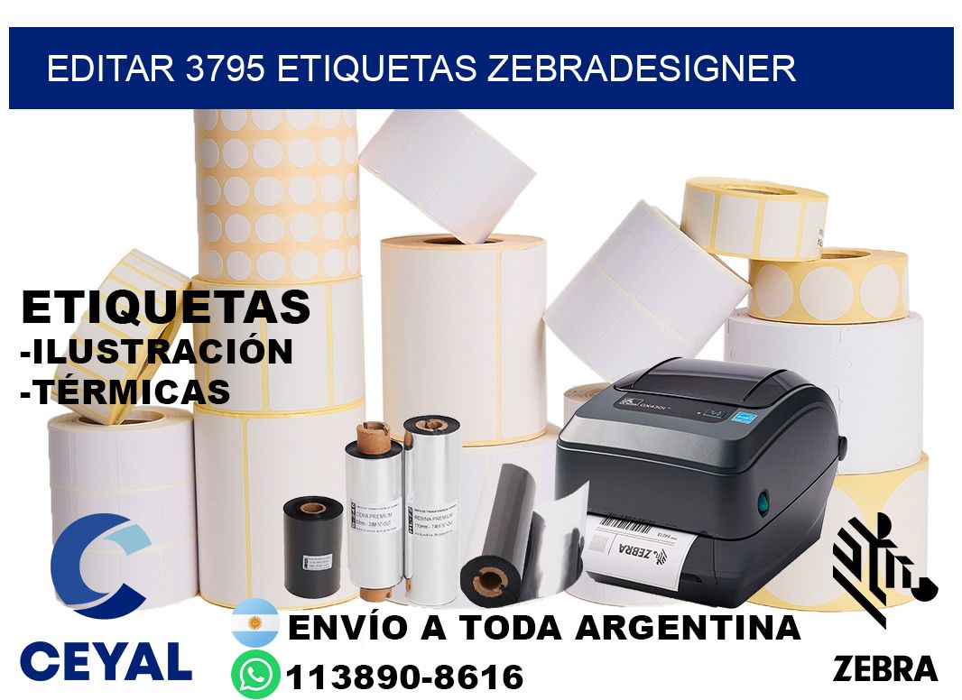 EDITAR 3795 ETIQUETAS ZEBRADESIGNER