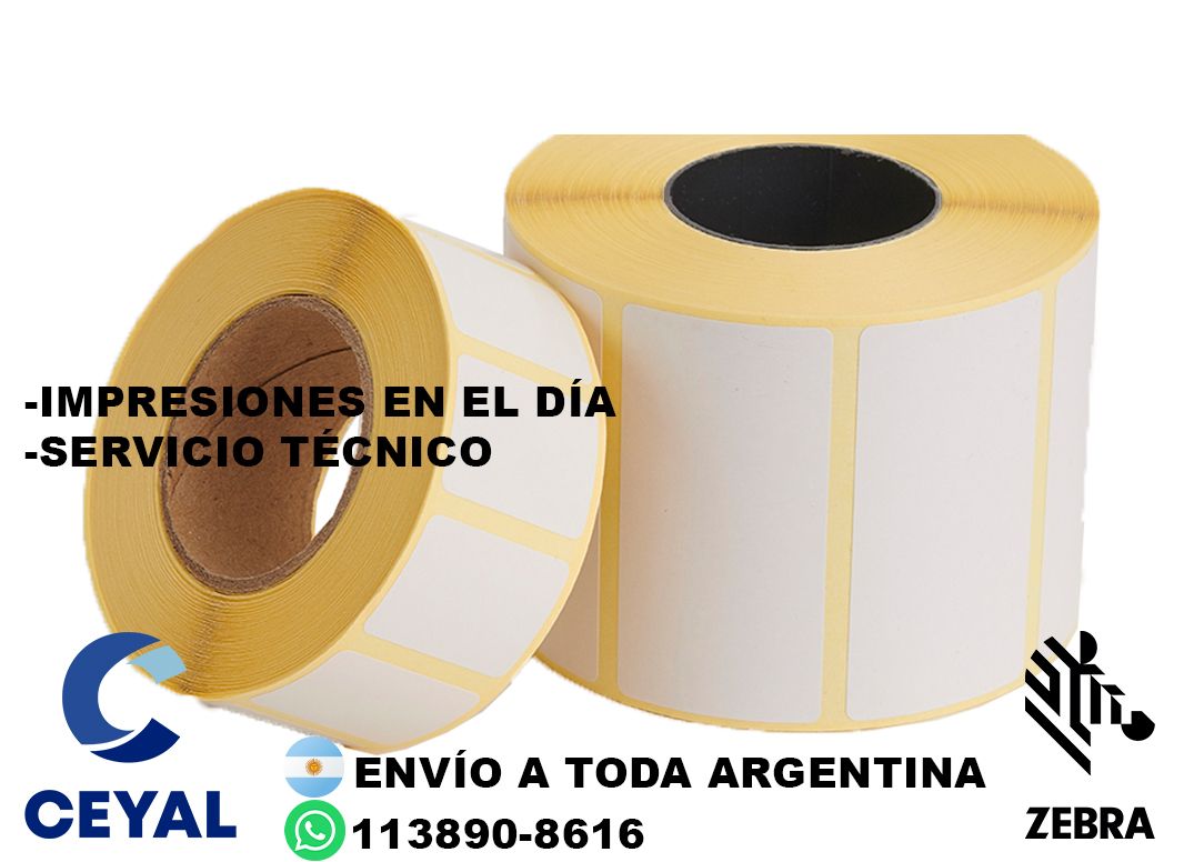 etiquetas personalizada  52 x 66 x 1000