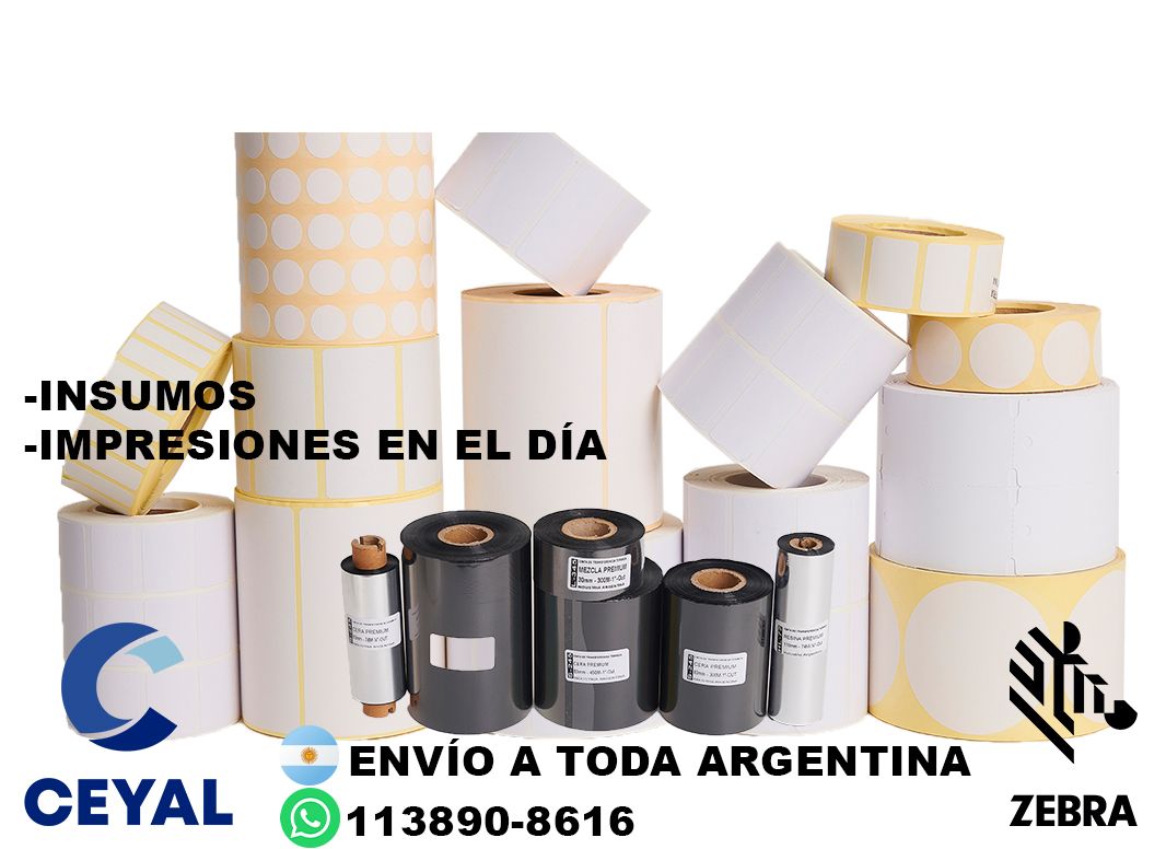 etiquetas personalizada para zebra 30 x 20