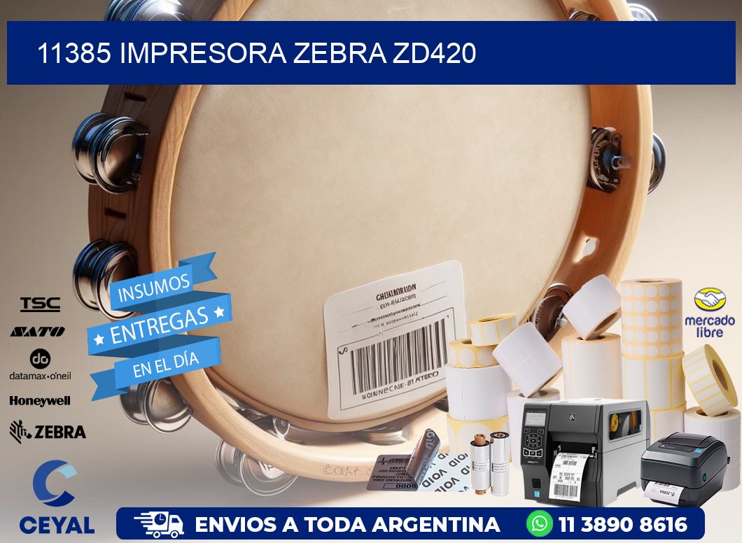 11385 Impresora Zebra ZD420