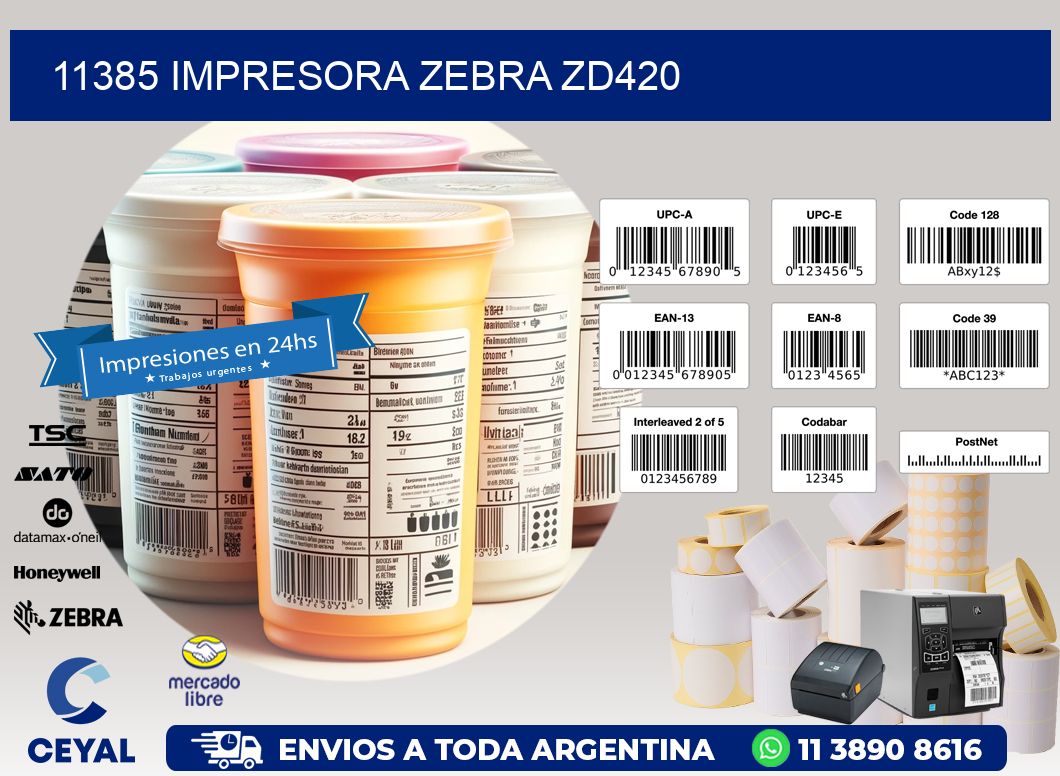 11385 Impresora Zebra ZD420