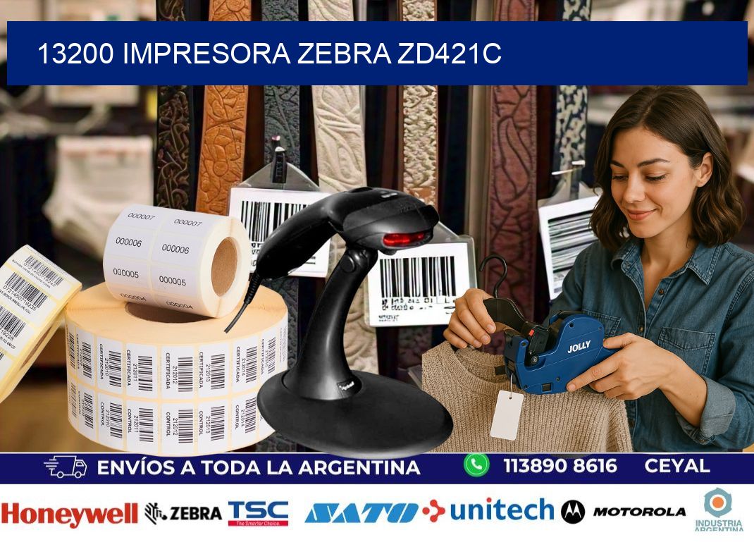 13200 Impresora Zebra zd421c