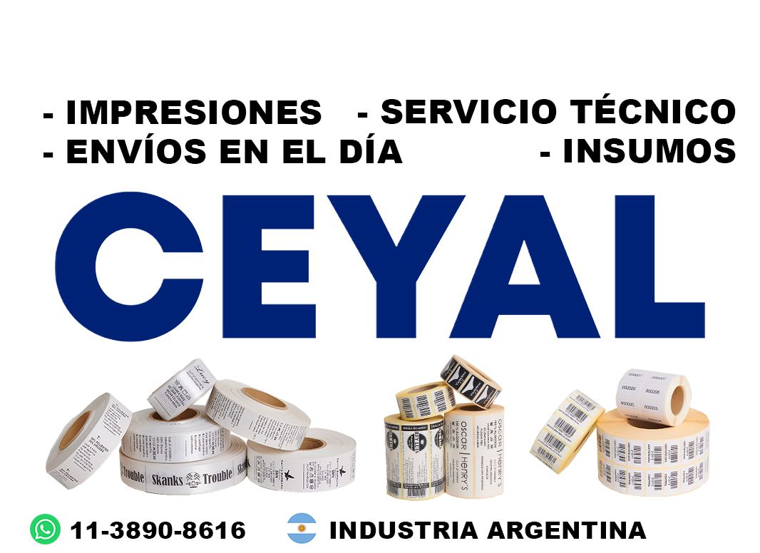 13730 Rollo Etiquetas autoadhesivas 38×38