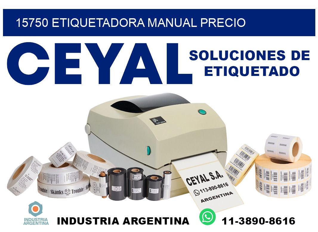 15750 etiquetadora manual precio