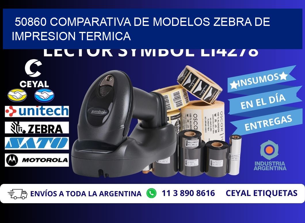 50860 comparativa de modelos zebra de impresion termica