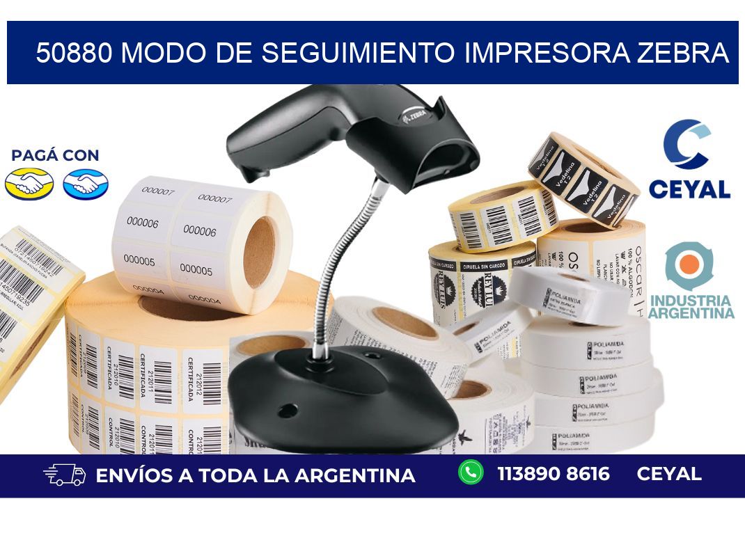 50880 Modo de seguimiento impresora Zebra