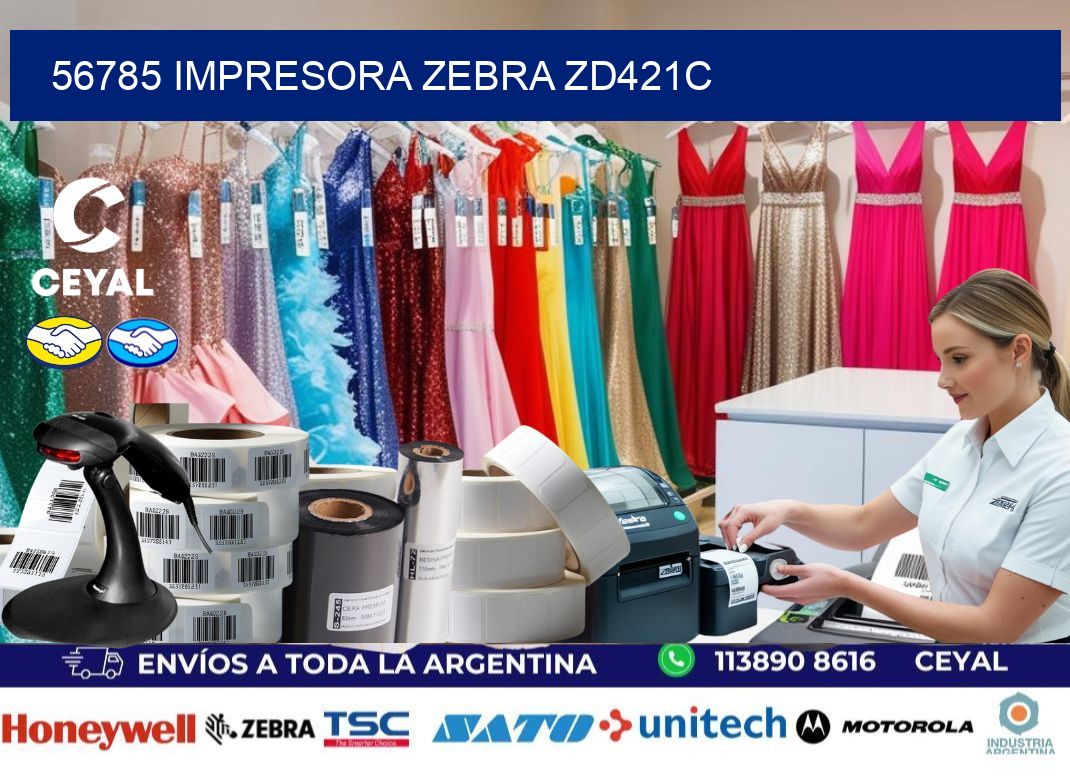 56785 Impresora Zebra zd421c