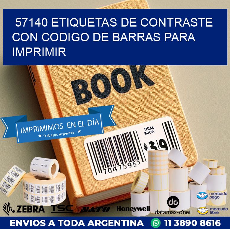 57140 etiquetas de contraste con codigo de barras para imprimir