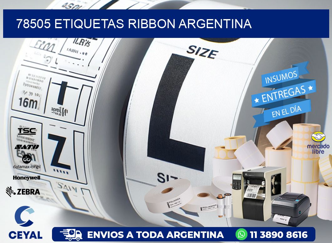 78505 etiquetas ribbon argentina