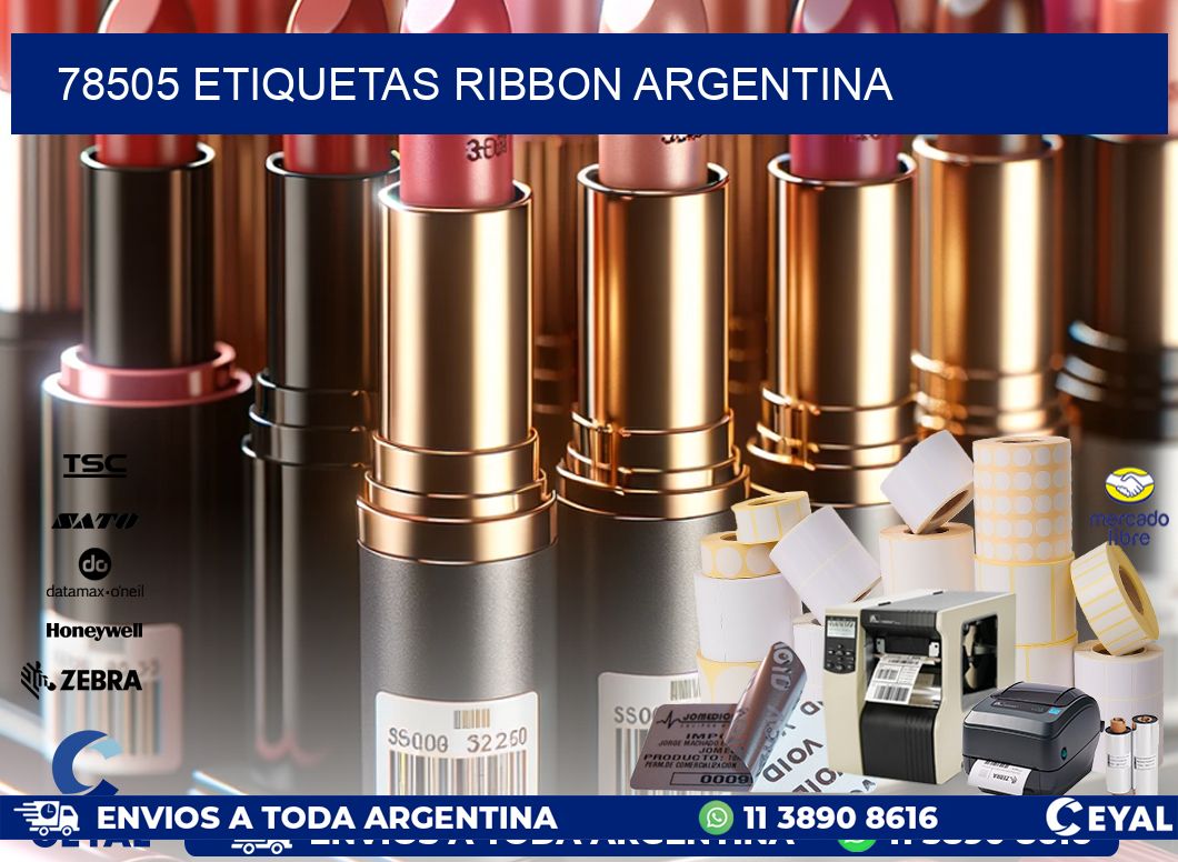 78505 etiquetas ribbon argentina
