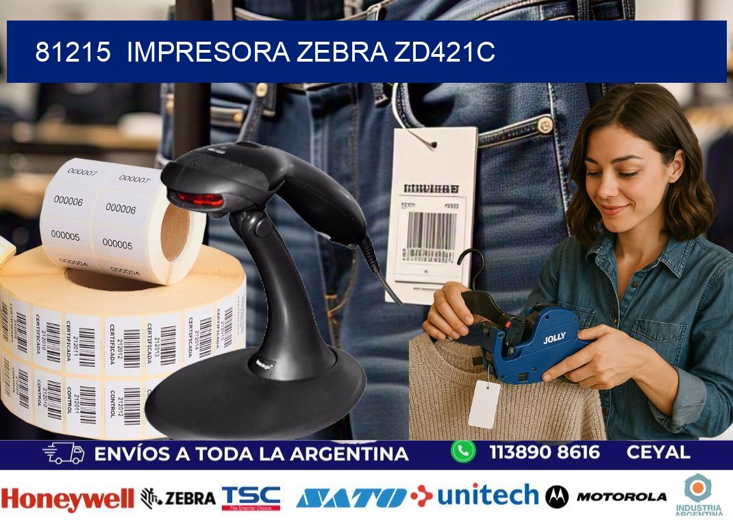 81215 Impresora Zebra zd421c