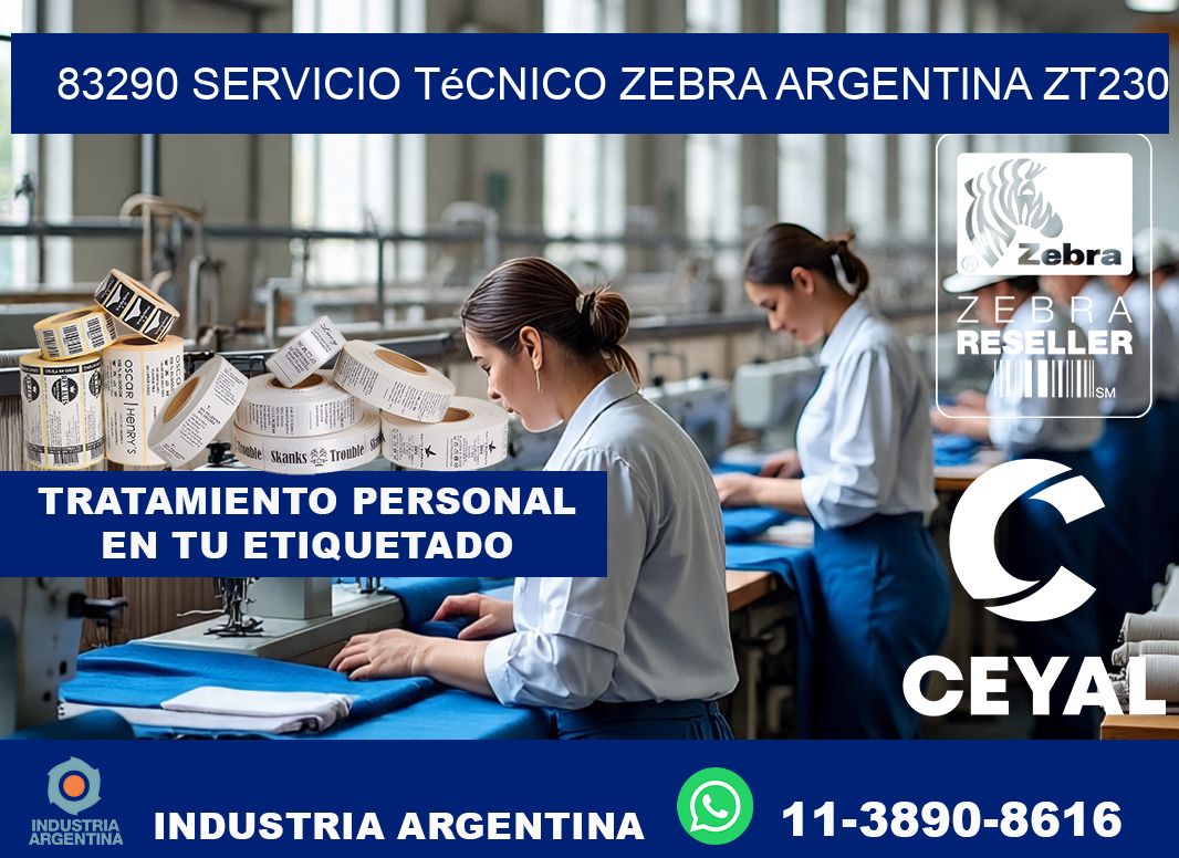 83290 servicio técnico zebra argentina ZT230