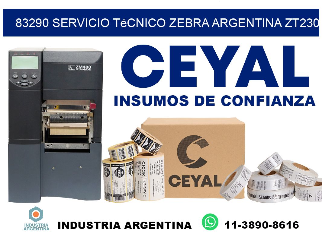 83290 servicio técnico zebra argentina ZT230