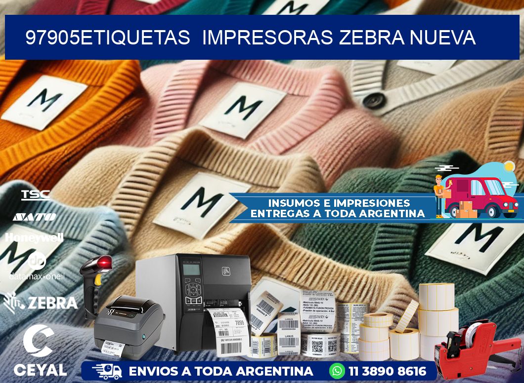 97905etiquetas  impresoras zebra nueva