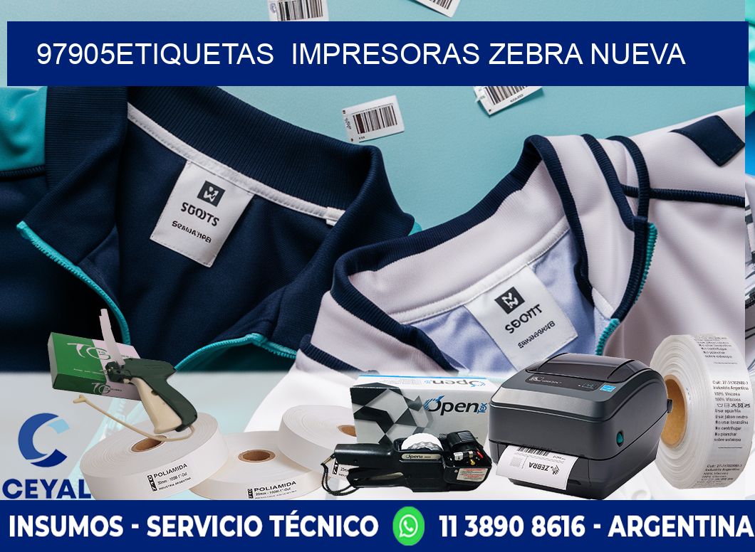 97905etiquetas  impresoras zebra nueva