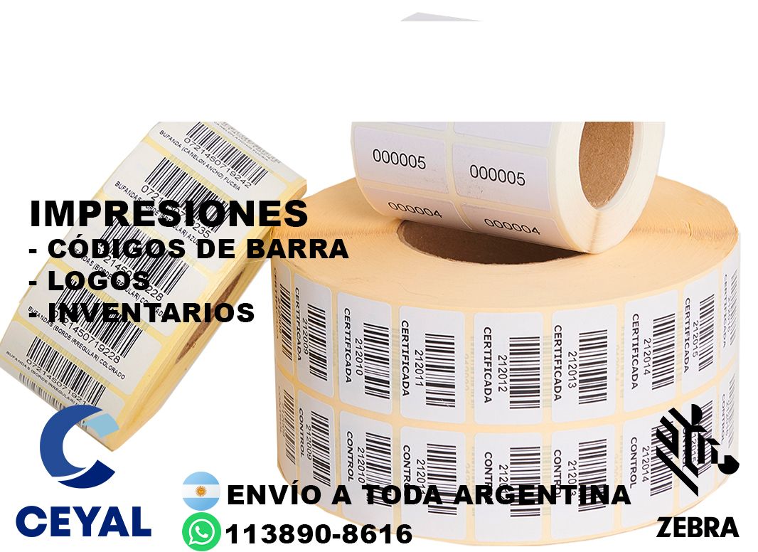 impresora industrial + 59935 etiquetas + ribbon