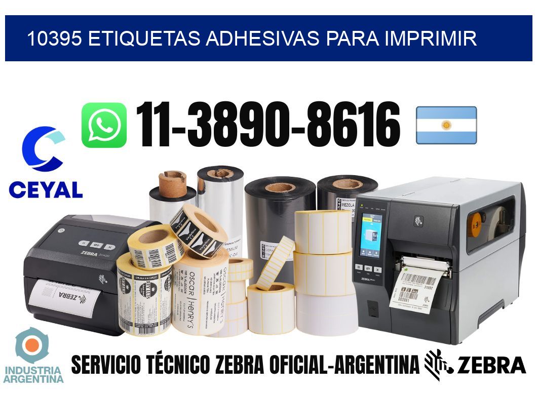 10395 etiquetas adhesivas para imprimir