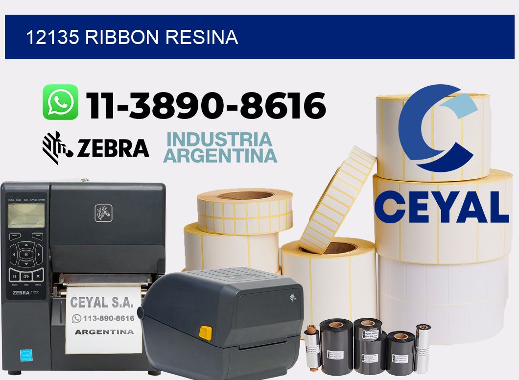 12135 ribbon resina