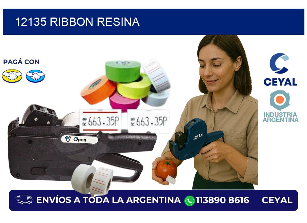 12135 ribbon resina