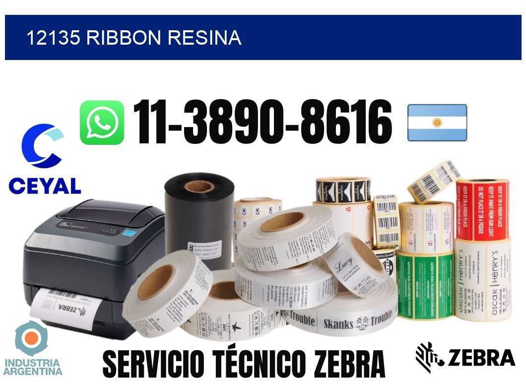 12135 ribbon resina