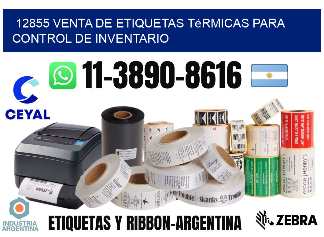 12855 venta de etiquetas térmicas para control de inventario