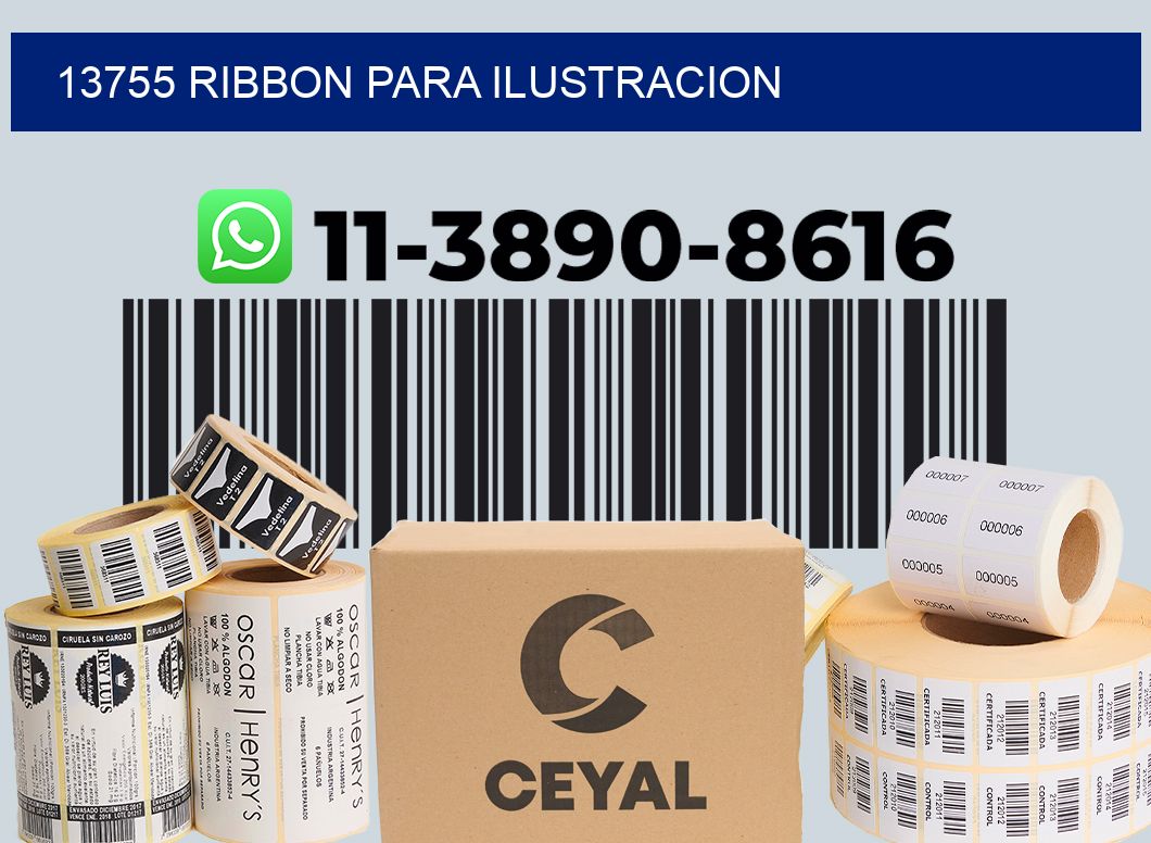 13755 ribbon para ilustracion