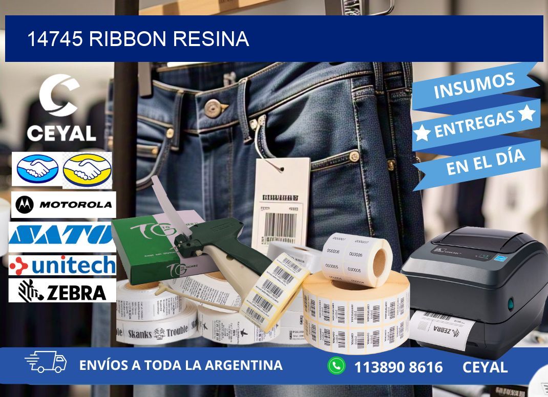 14745 ribbon resina