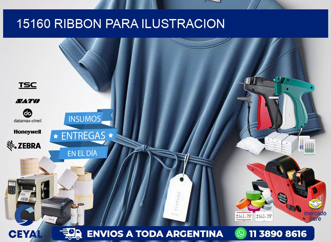 15160 ribbon para ilustracion