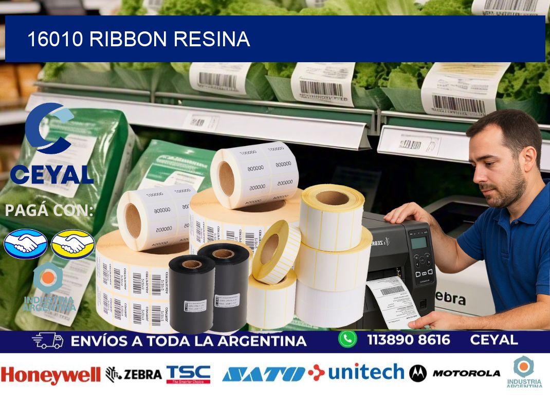 16010 ribbon resina