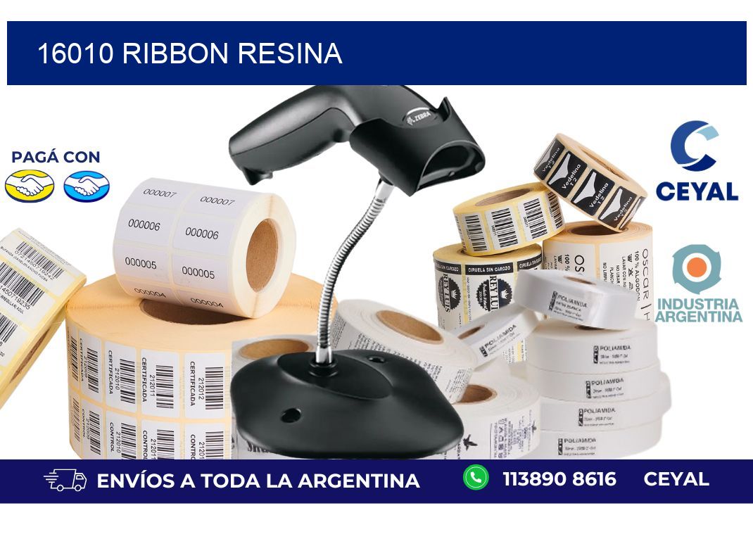 16010 ribbon resina