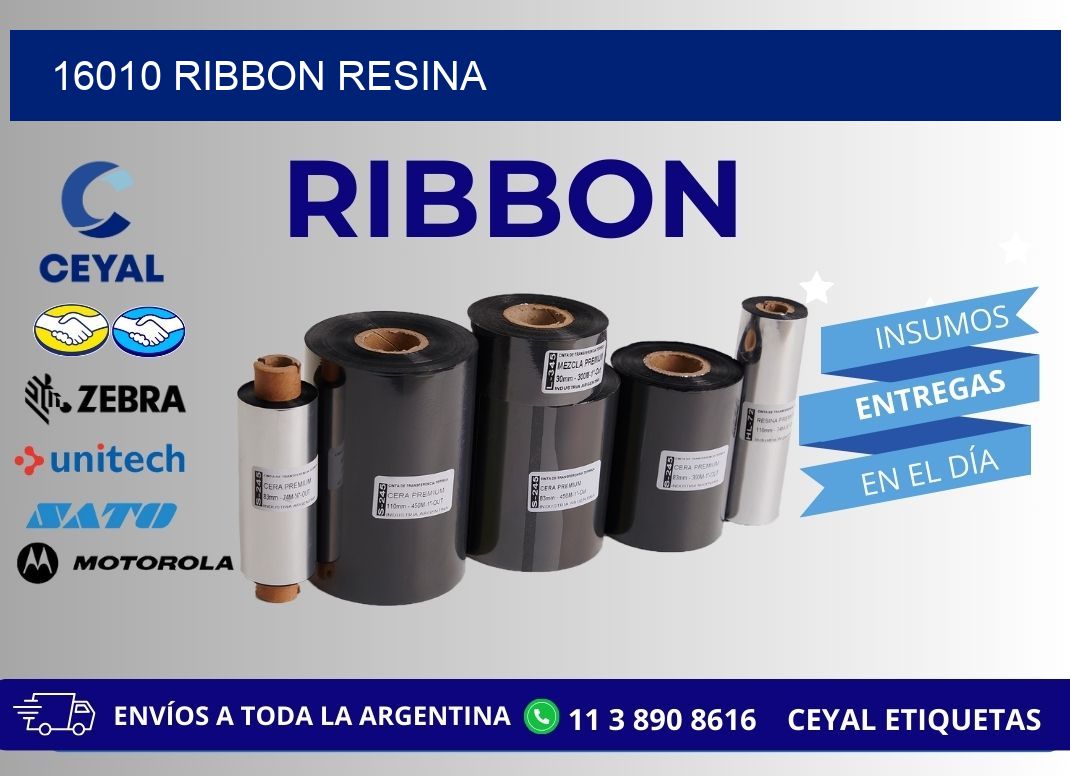 16010 ribbon resina