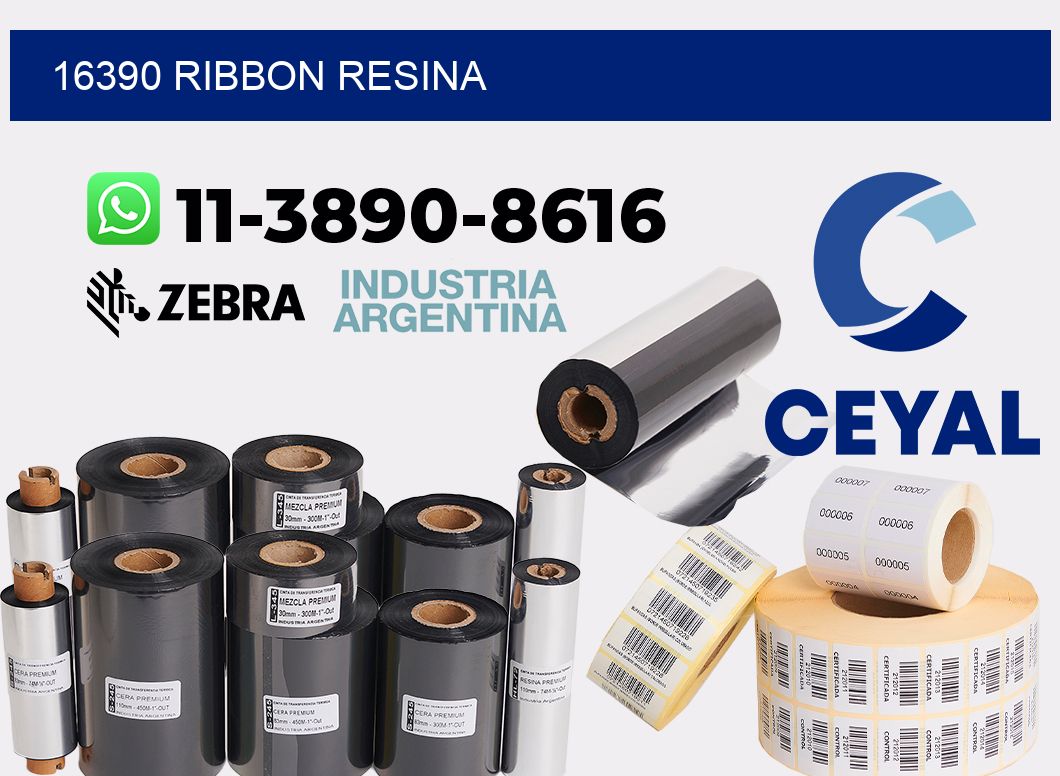 16390 ribbon resina