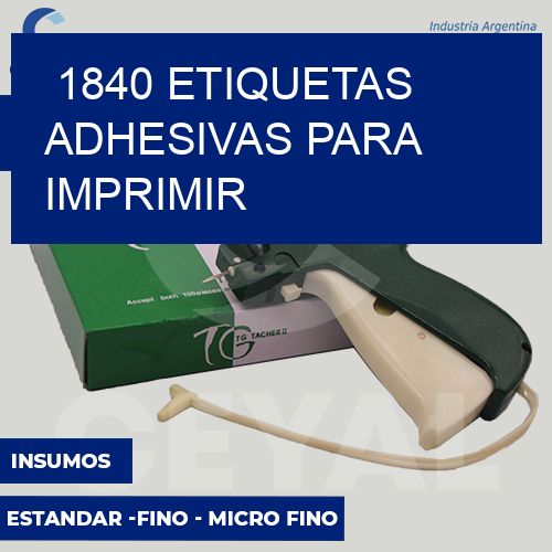1840 etiquetas adhesivas para imprimir
