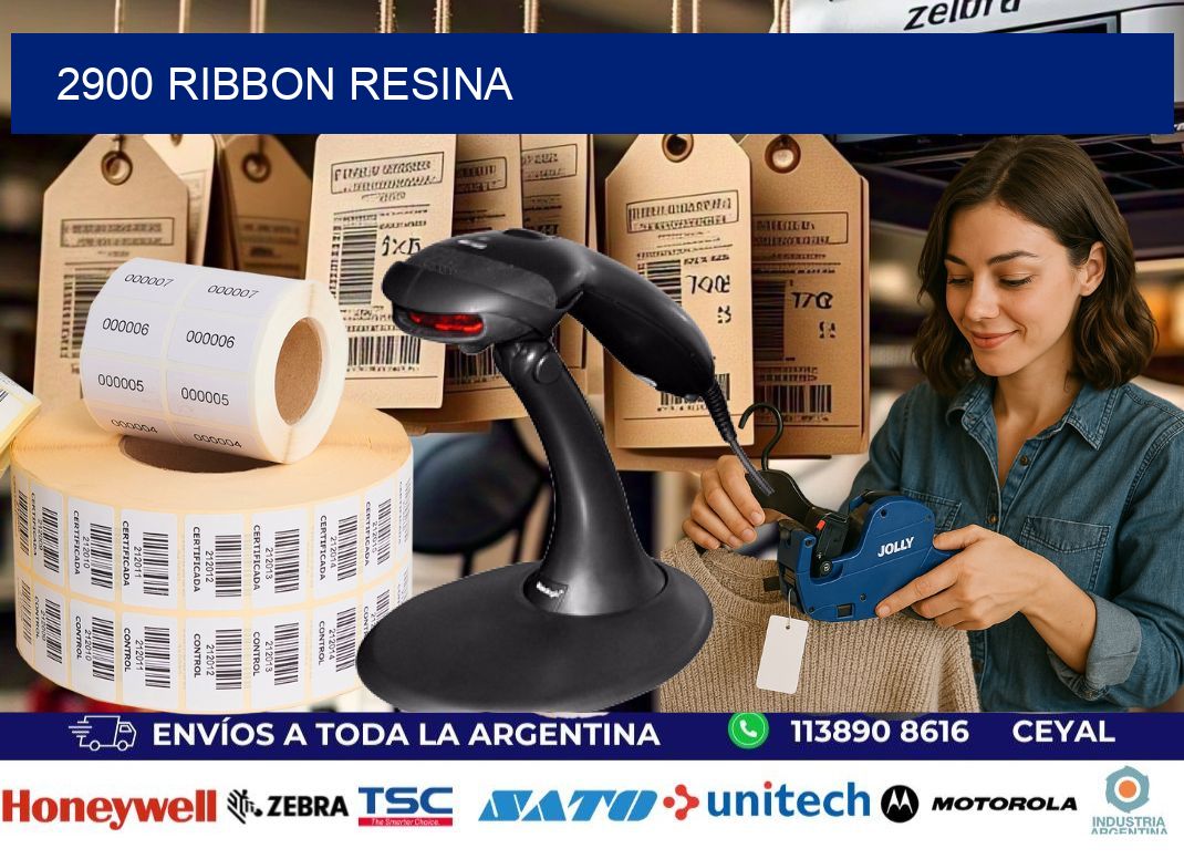 2900 ribbon resina