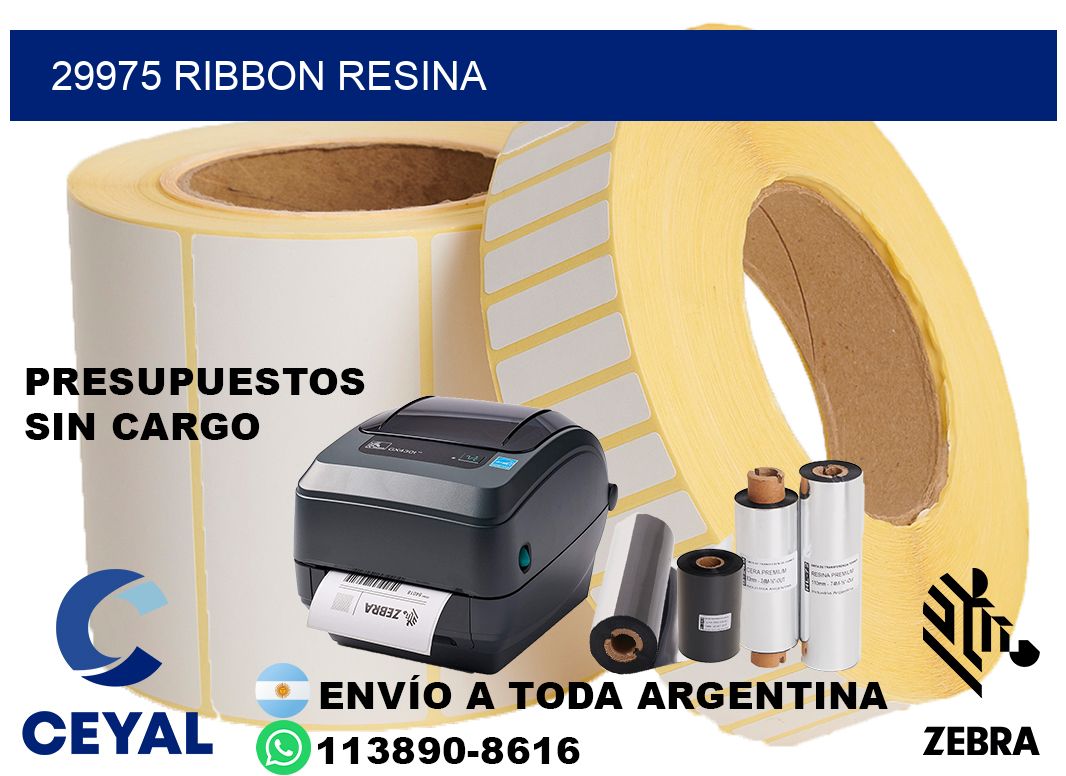 29975 ribbon resina