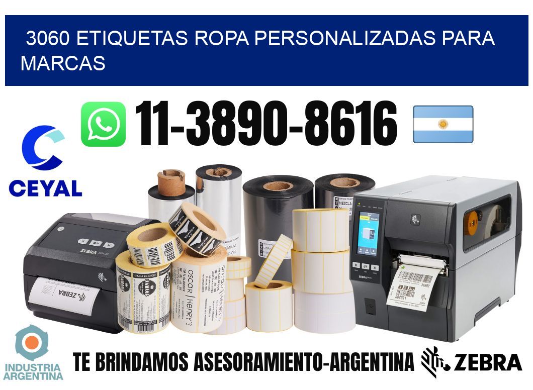 3060 Etiquetas ropa personalizadas para marcas