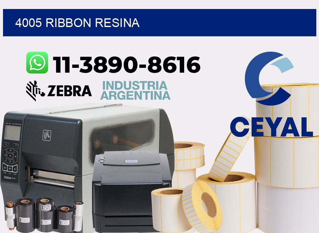 4005 ribbon resina