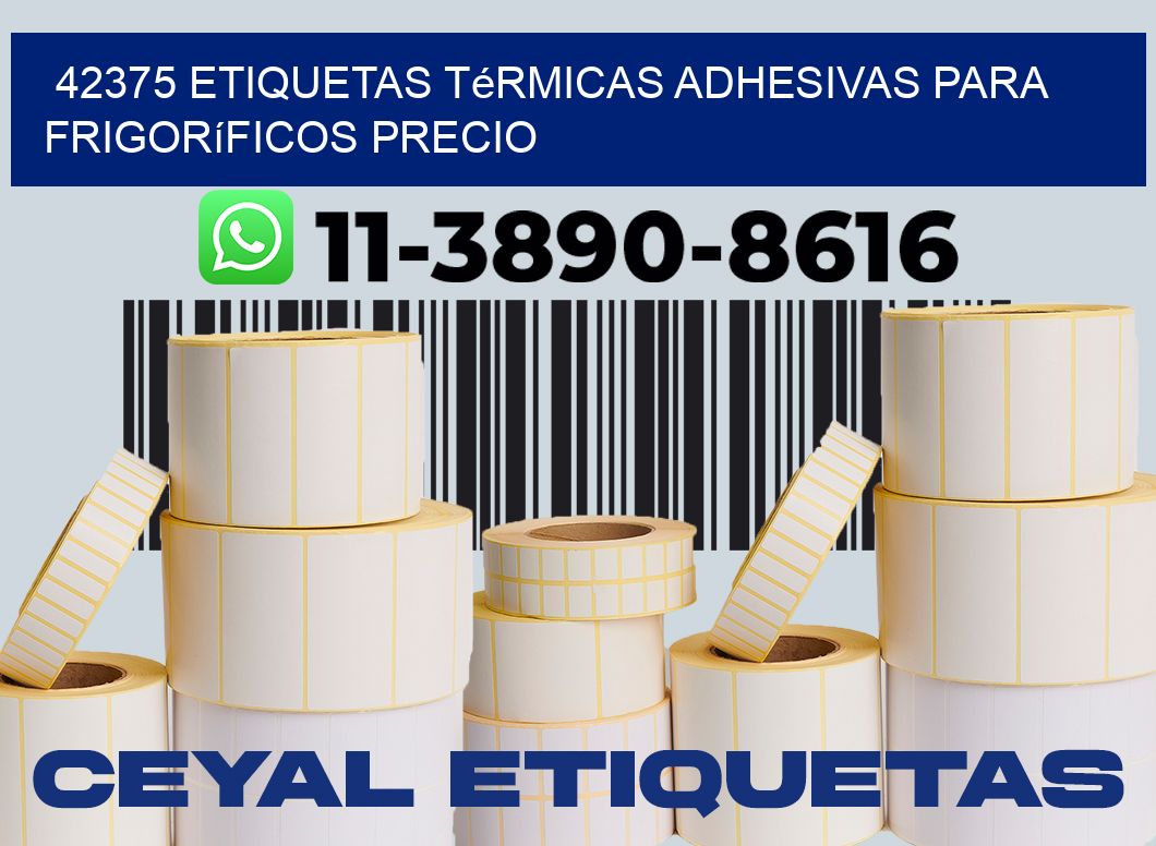 42375 etiquetas térmicas adhesivas para frigoríficos precio