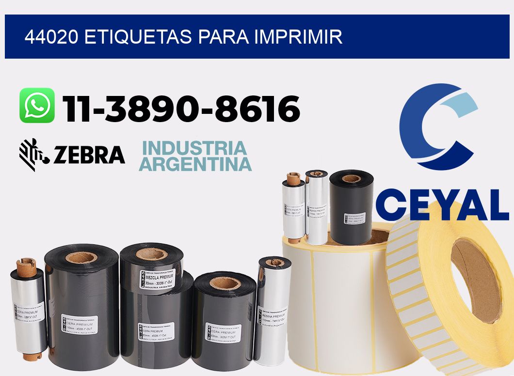 44020 etiquetas para imprimir