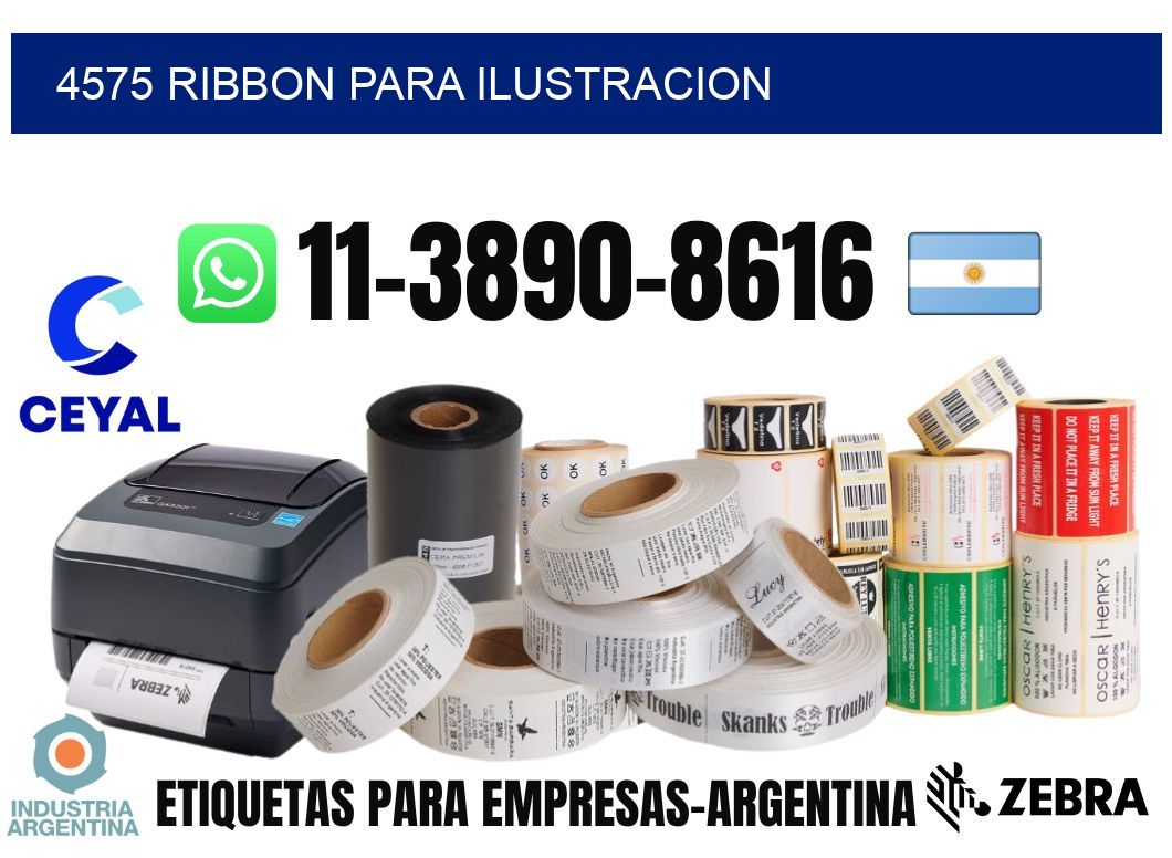 4575 ribbon para ilustracion