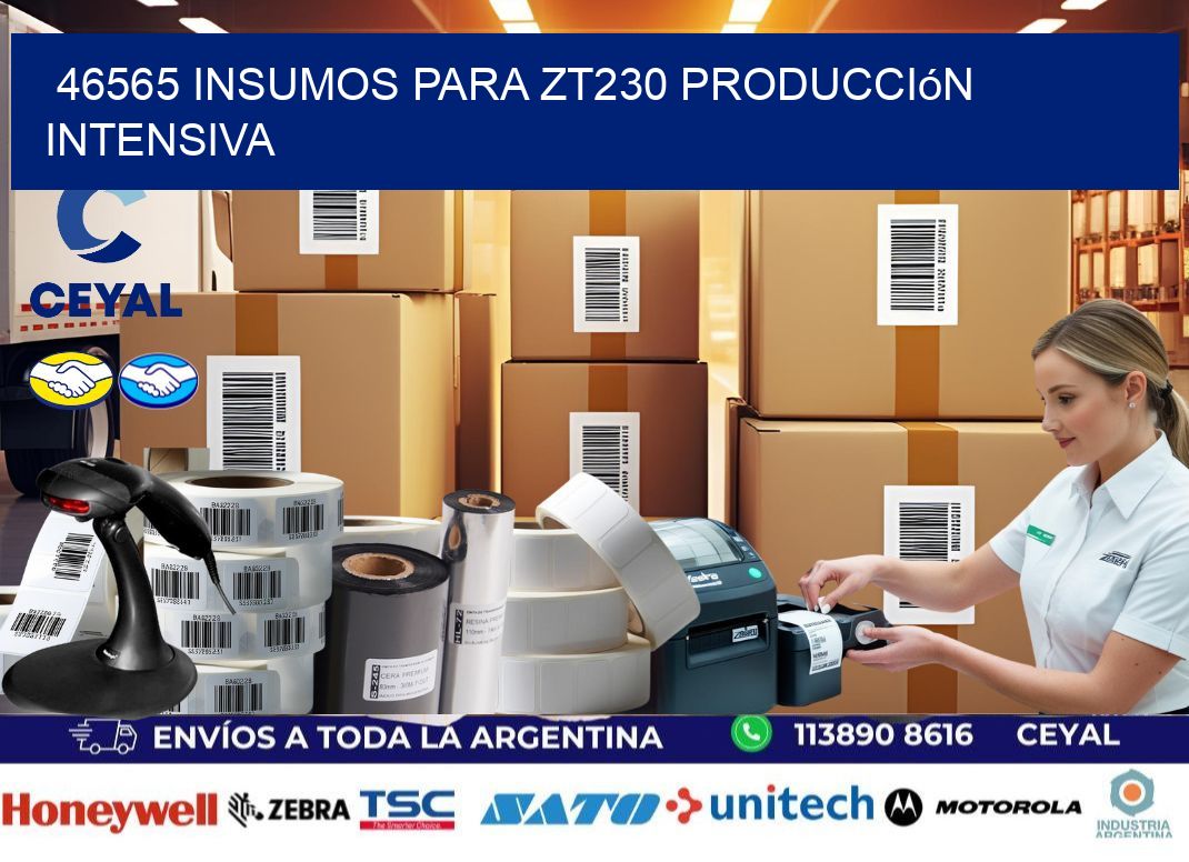 46565 insumos para zt230 producción intensiva